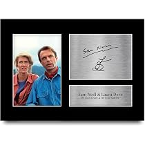 Photo A4 Signée Richard Attenborough Jurassic Park – Impression Autographe Officiel Sur Plaque Métallique, Cadeau Cinéma Parfait