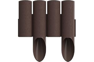 CELLFAST Cell Fast estándar delimitador Césped Palisade 2,3 m, marrón