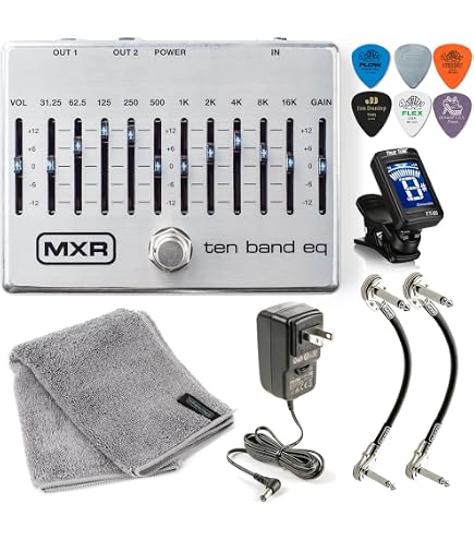 MXR M108S Ten Band EQ Guitar Effects Pedal : Amazon.in: Musical