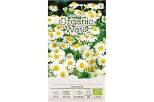 Organic Way | MANZANILLA a partir de semillas | Semillas de flores | 1 paquete