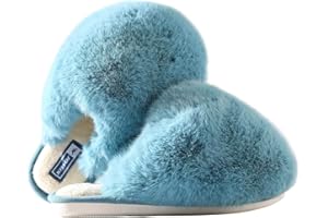 JOMIX Ciabatte Pelose Donna Invernali Pelliccia Sintetica Pantofole Calde