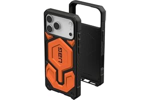 URBAN ARMOR GEAR UAG Designed for iPhone 17 Pro Max Case Monarch Pro - Compatible with MagSafe Military Grade Protective Cover, Orange