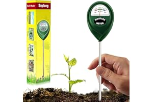 Suplong Soil Moisture Meter testeur de Sol, Teste Le l’humidité du Sol, Parfait pour Les Jardins, Les fermes,l’intérieur et l’extérieur Pas Besoin de Piles