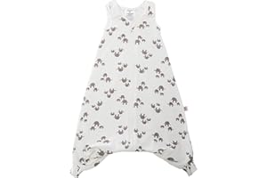 Ergobaby Sacco nanna 6-18 Mesi Cuore a Cuore, Sacco a Pelo Cotone Bambini TOG 1.0, Elephant