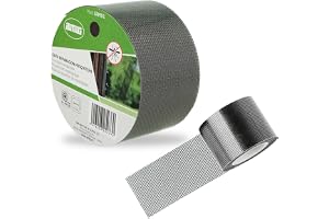 Amig - Tejp för myggnätsreparation - Kraftig glasfiber - 17x15 mesh och 105 g/m² - Stark vidhäftning - Enkel applicering - 5 x 200 cm
