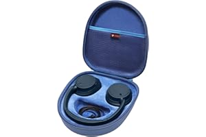 XANAD Carrying Case for Sony WH-CH720N Noise Cancelling Wireless Bluetooth Headphones (Blue Lining)