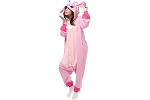 LBJR Pigiamone Animali Pigiama Intero Costume di Cosplay Party Halloween Carnevale Animali Pigiama