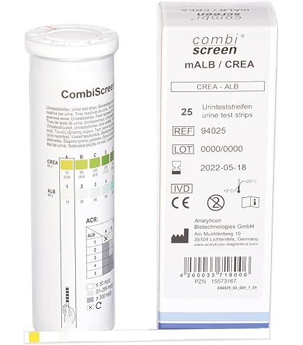 CLEARTEST Microalbumin Test – 12 Streifen, Einzel Produktbild-Vorschau 2