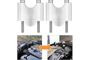 WeiSen 2" Handlebar Riser Spacer Compatible with 2006-2023 Suzuki Boulevard M109/Intruder/M1800R/VZR1800 Motorcycle Handlebar Spacer Kit