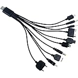 10 in 1 Universal USB Charger Cable For iPod / iPhone / PSP / Camera / Nokia / HTC / LG / Samsung / BlackBerry