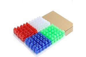 WOEAU 100 PCS Led Finger Lights - Finger Flashlights in 4 Vibrant Colors, Bright Finger Ring Light, Glow in The Dark Party Supplies, Party Favours for Live Carnivals Concert Performances Wedding（Multicolor）