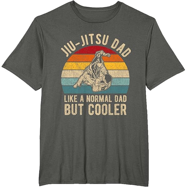 Camiseta Sin Mangas 'Jiu-Jitsu Father' - Diseño Retro Para Papás BJJ, Regalo Grapplers