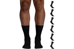 POMPEA 6 Paia Calzini Uomo in Cotone Filo di Scozia, Calze Corte al Polpaccio, Eleganti e Versatili