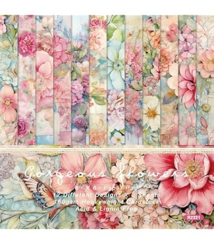 Carta Da Regalo Tassotti - Set 6 Fogli 50x70cm Per Decoupage, Origami E Legatoria - Foto 8