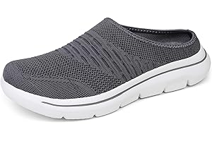 Meik Mangni Sabots Femmes Hommes Mules Respirant Pantoufle de Maison Antidérapant Chaussons Automne Chaussures de Jardin Intérieur Extérieur Taille:36-48 EU