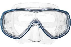 Cressi Onda - Single Onda Mask or Combo Set Onda Mask + Snorkel Mexico for Diving and Snorkeling, One Size, Unisex Adult