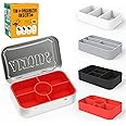 4-Pack Tin Organizer Inserts Compatible with Altoids 1.76oz Mint Tins – Ideal Dividers for Personal Essentials, Travel Storage of Pills, Jewelry, Art Supplies, or Fishing Gear (Assorted Colors)