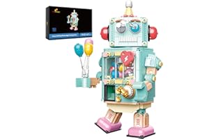 JMBricklayer Technik Roboter Bausteine, 70120 Twist Ei Roboter klemmbausteine Spielzeug, Technic Friends Figuren Modellbausatz für Mädchen und Erwachsene