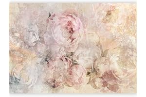 murando - Carta da Parati Adesiva Astratto 392x280 cm Fotomurali Adesivi Murali Rivestimento Parete Moderna per Pareti Adesiva Muro Decorativo Fotomurale Prato Natura Fiori Ramo Motivo Impianti