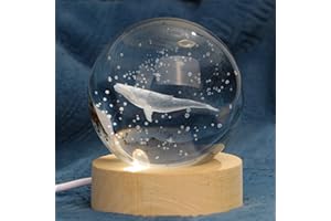 LINXIU Sfera di Cristallo K9 Trasparente in Vetro, 60 mm, Con Supporto - per Fotografia, Casa, Ufficio - Regalo