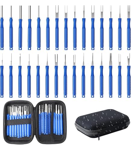 26-teiliges Terminal Ejector Kit - Auspinwerkzeug Für Auto Steckverbinder