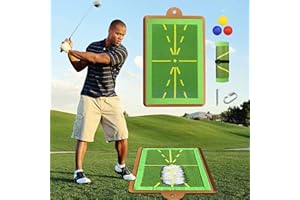 Usper Golf Training Mat for Swing Detection Batting, Premium Golf Impact Mat, Path Feedback Golf Practice Mats Advanced Golf Hitting Mat Golf Training Aid Equipment for Indoor/Outdoor