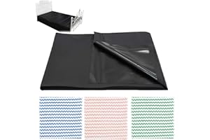 YFHUVB PVC Waterproof Bed Sheet, Waterproof, Stain Resistant, Oil Draining Adult Bed Sheet, Multifunctional Massage and Spa Bed Sheet, Suitable for Indoor Play By Adult Couples(Black 2×2.1m)
