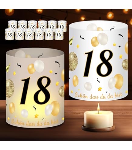 Decorazioni Tavola 12 Lanterne Da Tavolo Per Compleanno | Decorazioni