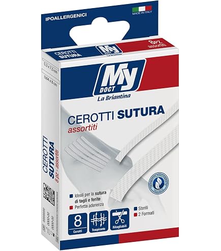 NOBA – Confezione Da 10 Pacchetti Bendaggio Sterile Per Pronto Soccorso – Taglia L – Certificati DIN 13151