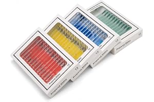 SWIFT Lot de 48 lames de microscope en plastique préparées pour enfants, animaux, insectes, plantes, fleurs, échantillons pour microscopes