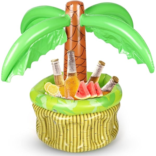 Aufblasbarer Palmen-Getränkehalter – Schwimmend Für Pool, Strand & Party