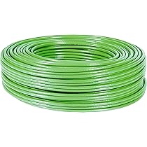 InLine Câble Réseau Cat6a 15m Vert - Câble Ethernet S/FTP 500 MHz Pour Réseau Gigabit