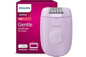 Epilator Series 2000, sladdansluten epilator för kroppen och känsliga områden, epilering och rakning, hårborttagnings