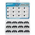 AUKENIEN Mosfet Transistor Kit 12 Values 60pcs IRFZ44N IRF510N IRF520N IRF530N IRF540N IRF640N IRF740 IRF820 IRF830 IRF840IRF3205IRF9540N TO-220 IRF Mosfet Power Transistors
