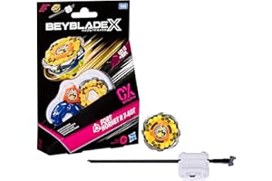HASBRO Beyblade X, Set Starter Pack Fort Hornet R 7-60T CX con Trottola e Lanciatore