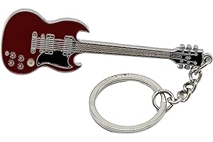 Gifticuffs Angus Young (AC/DC) replica guitar metal keyring