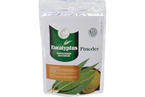 SVATV Eukaliptus w proszku, eukaliptusowy, staigeriana, na porost włosów, uspokaja skórę głowy, dobry dla skóry, rozmiar – 227 g