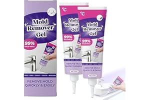 CELESTIMINGLE Mold Remover Gel, Powerful Cleaning Gel, Highly Effective in Penetration, Fast Cleans, for Bathroom & Kitchen Tile Gaps, Walls & Grout (D)
