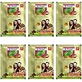 Sterling Naturals Hair Colour for Women, Henna Mehndi for Hair Dye, Natural Hair Colour Without Chemical and Ammonia-Free, M4 Burgundy, Pack of 6