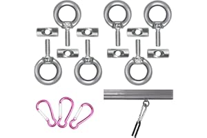 ‎LUNNTE LUNNTE Stopper für Kederschiene, Kederstopper 6mm mit 3 Karabiner Edelstahl Kederstopper für Kederschiene Caravan Wohnmobil Campervan Boot Multifunktional (6)