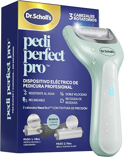 Mejores consejos para maquillarse para una cita romántica Dr. Scholl's Pedi Perfect Pro Pedicura Eléctrica Profesional para Pies – Elimina Callos y Durezas, Lima Eléctrica para Talone