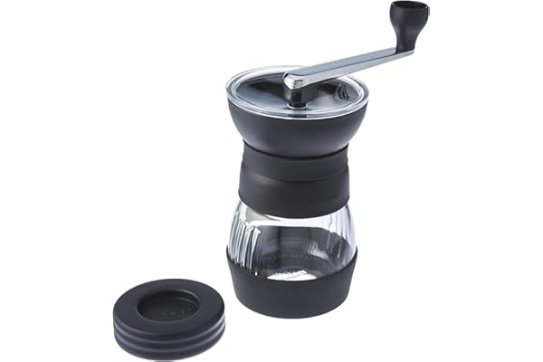 Hario | Moulin à café Skerton PRO | Céramique, 19cm, Noir