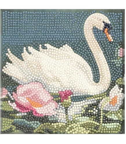 11.5x16.5 Cm Magnolia Kit Tarjeta Diamantes Ideen Mit Herz - Magnolia, 11.5 X16.5 Cm, Incluye Herramientas Y Piedras Regalo Creativo Diamante