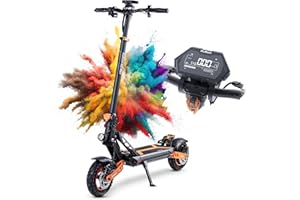 ONESPORTWAY KuKirin G2 Max Trottinette Électrique Adulte, 10 Pouces Pneumatiques Scooter Electrique Pliable & Moteur 1000W Batterie 48V 20.8Ah, 3 Modes de Vitesse, Freins à Double Disque Trottinette Tout Terrain