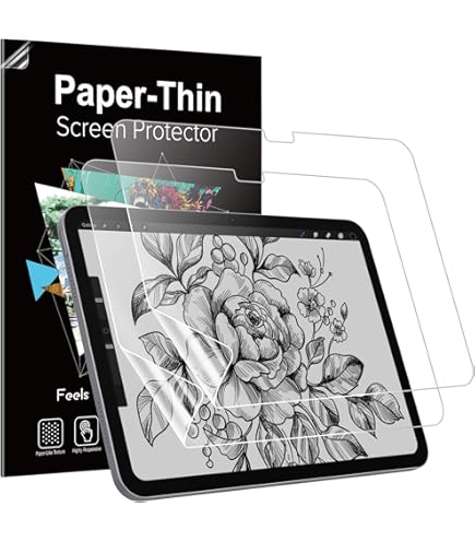 MuyDoux Coque Origami Pour IPad Air 6 11 Pouces 2024 / IPad Air 4 5 2020/2022 10,9" Avec Porte-Stylet, 5-en-1 Multiple Angles De Vue, Étui Housse ArrièreTransparente Claire Antichoc, Gris Lavande