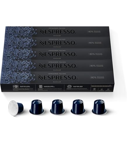 Nespresso Ispriazione Napoli 5 Sleeves (Total 50 Capsules