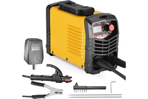 HUKOER Soldador Inverter 300A MMA Maquina de Soldar Electrodo ARC IGBT Soldador de ARCO Digital LCD Soldador Inversor Soldador Portátil 220V de Soldadura Abrazadera de trabajo