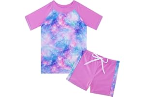 Fanient Dwuczęściowy strój kąpielowy dla dziewczynek piękny szybkoschnący strój kąpielowy dla dzieci