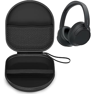 Sounce Headphone Case for Sony WH-CH720N Bluetooth Headphone | Portable Carrying Case Cover | Hard EVA Shell Travel Storage Case with Shockproof, Wate