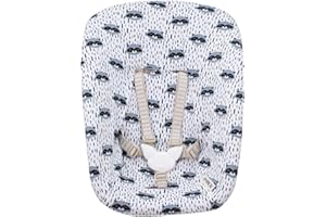 JYOKO KIDS Fodera in Cotone Compatibile con Stokke NewBorn (RACCOON)